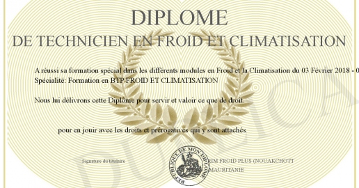 DIPLOME DE TECHNICIEN EN FROID ET CLIMATISATION diplome-de-technicien-en-froid-et-climatisation