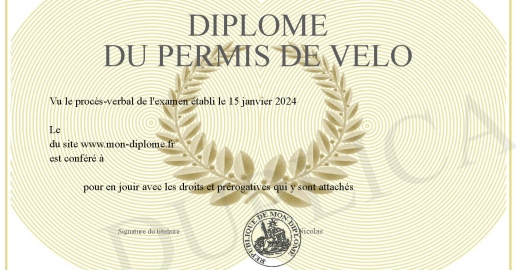 diplome-du-permis-de-velo