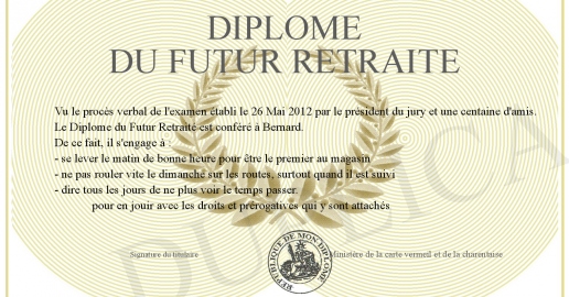 Diplome du Futur Retraite