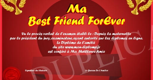 Ma Best Friend ForEver