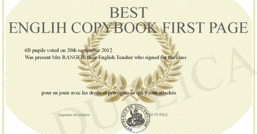 BEST ENGLIH COPYBOOK FIRST PAGE