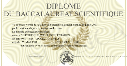 Diplome Du Baccalaureat Scientifique diplome-du-baccalaureat-scientifique