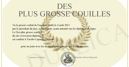 Des plus grosse couilles