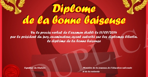 Diplome De La Bonne Baiseuse diplome-de-la-bonne-baiseuse