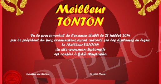 Meilleur TONTON