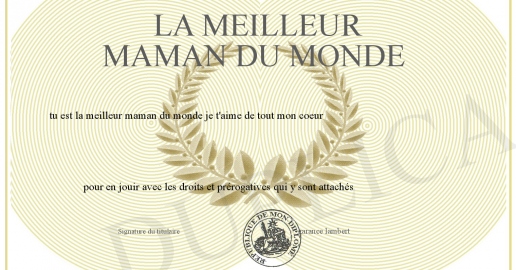 la meilleur maman du monde