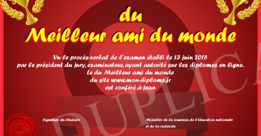 du Meilleur ami du monde
