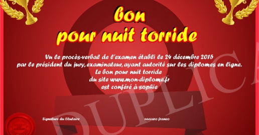 bon pour nuit torride