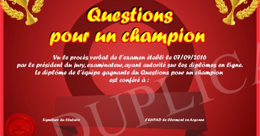 Questionnaire Question Pour Un Champion Junior Pdf Questions pour un champion