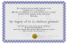 Certificat du airsofteur pistolier et des armes de catgories six.